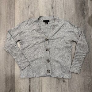 Rachel Zoe Heather Gray Women's Cardigan Sweater